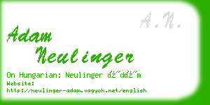 adam neulinger business card